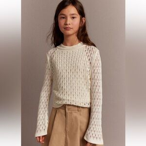 H&M Viscose Girls Knit Long Sleeve